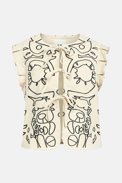 Gilet Ecru - OBJECT