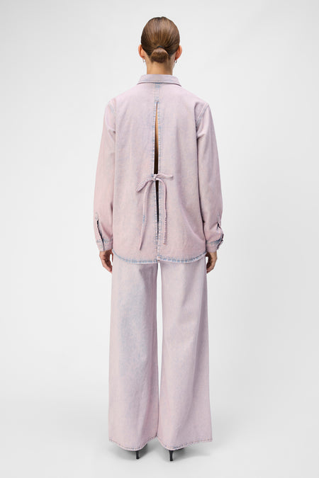 OBJGABRIELLE L/S RE SHIRT E PA 24
