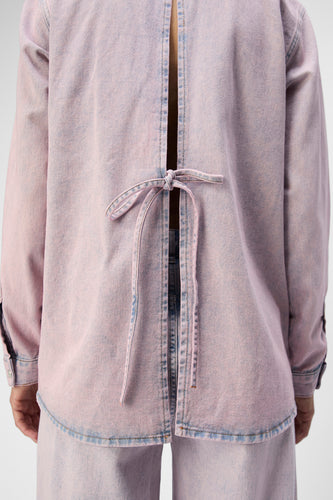 Jeanshemd - roze - OBJECT