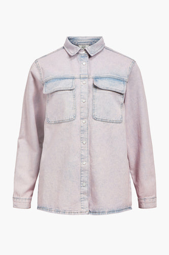Jeanshemd - roze - OBJECT