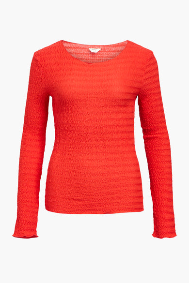 T-shirt met lange mouwen - rood