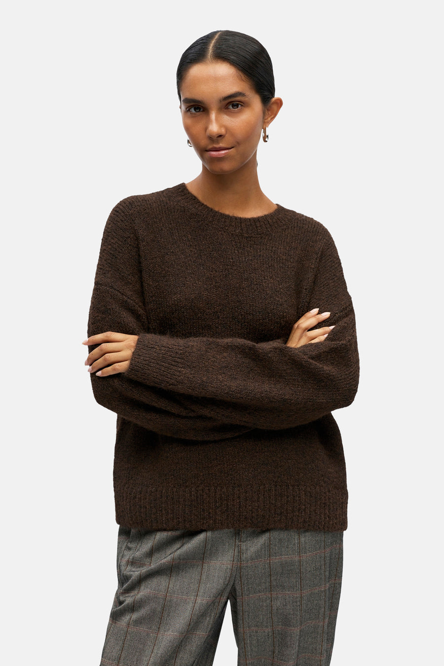 Pull col O - Seal Brown