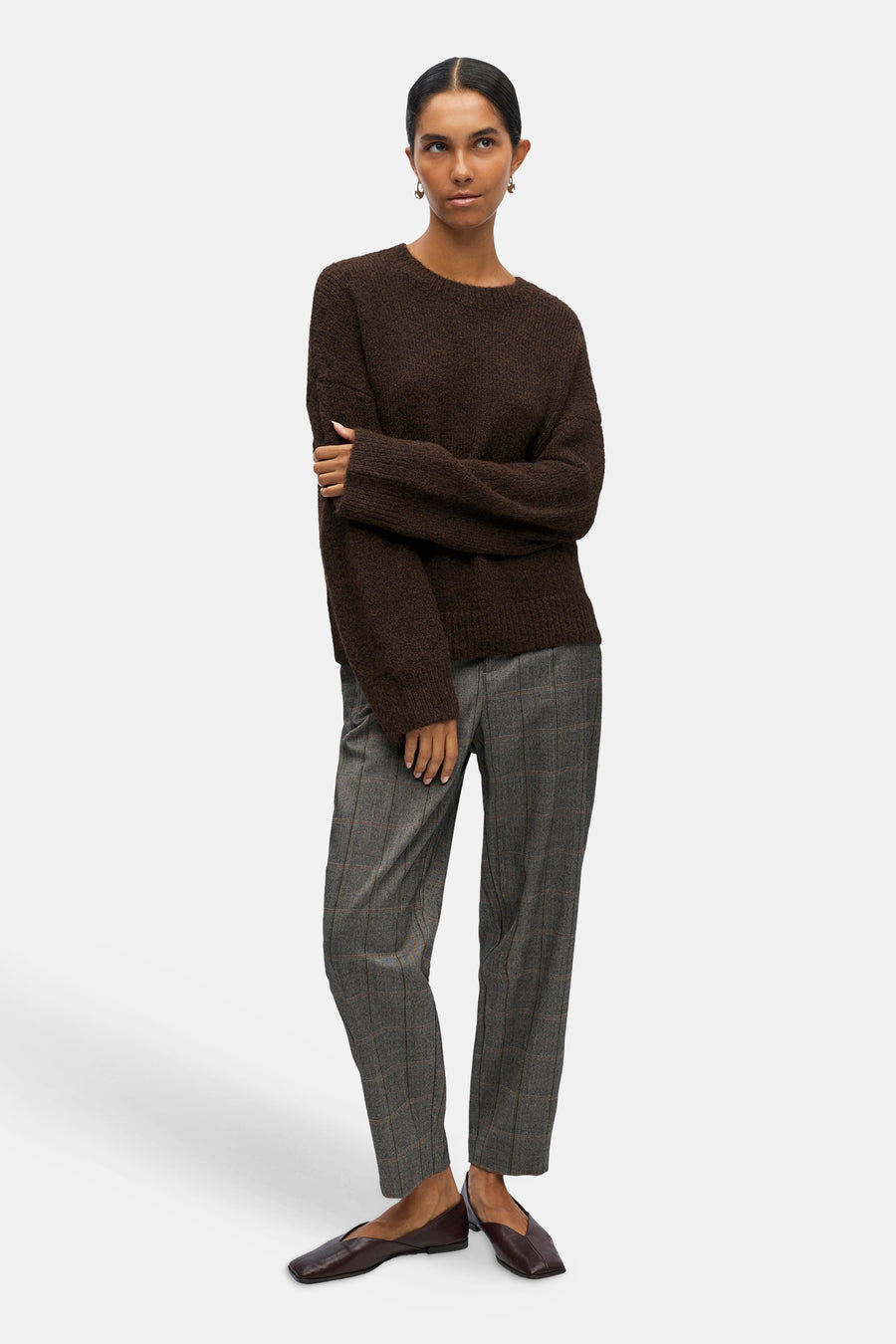 Pull col O - Seal Brown
