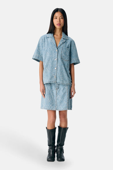 Jeanshemd Light blue denim - OBJECT