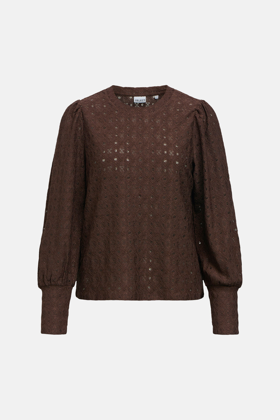 Blouse (lange mouwen) bruin - OBJECT