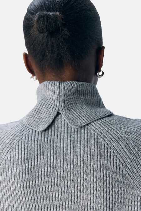 OBJVIOLA LS LO ROLLNECK KNIT NOOS