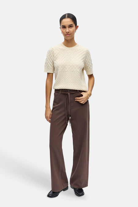 Colored jeans - bruin