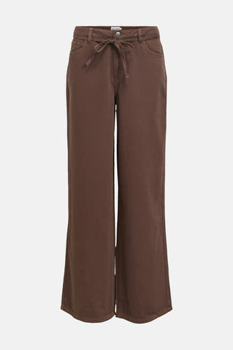 Colored jeans bruin - OBJECT
