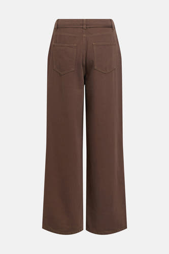 Colored jeans bruin - OBJECT