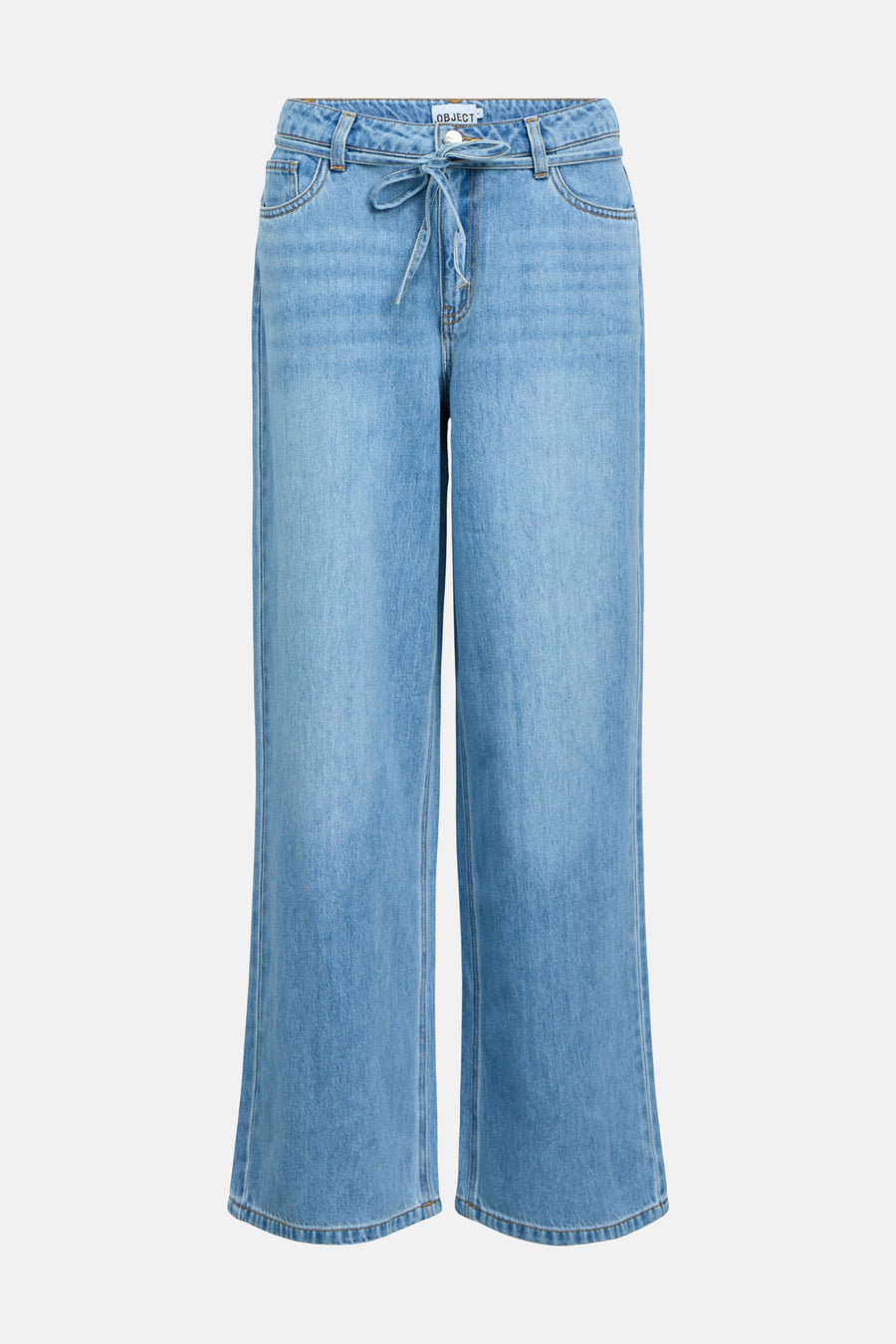 Jeans wide light blue denim - OBJECT - OBJECT - 5