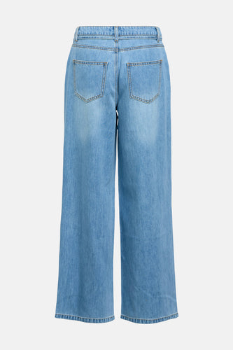 Jeans wide light blue denim - OBJECT - OBJECT - 6