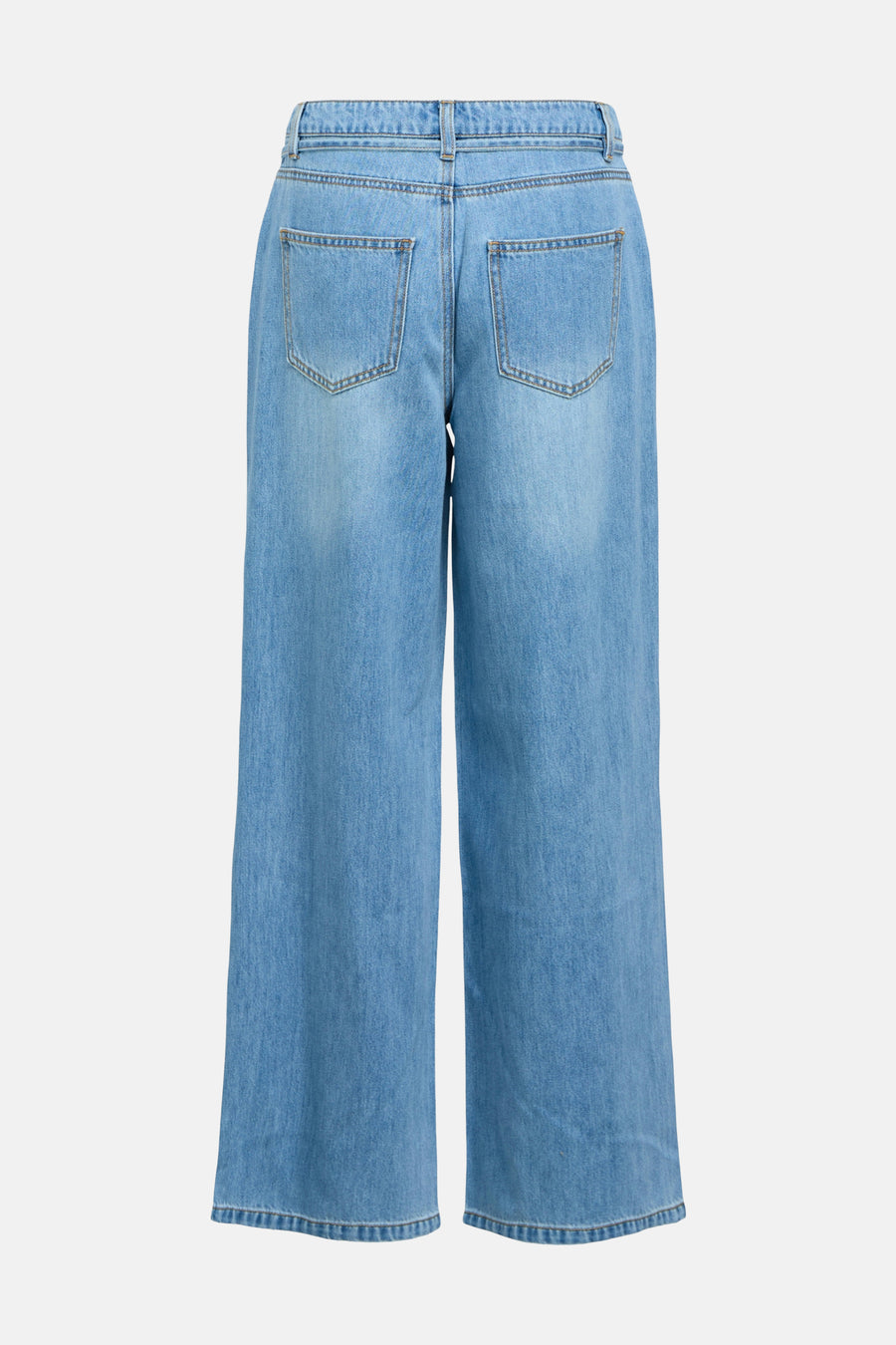 Jeans wide light blue denim - OBJECT - OBJECT - 6