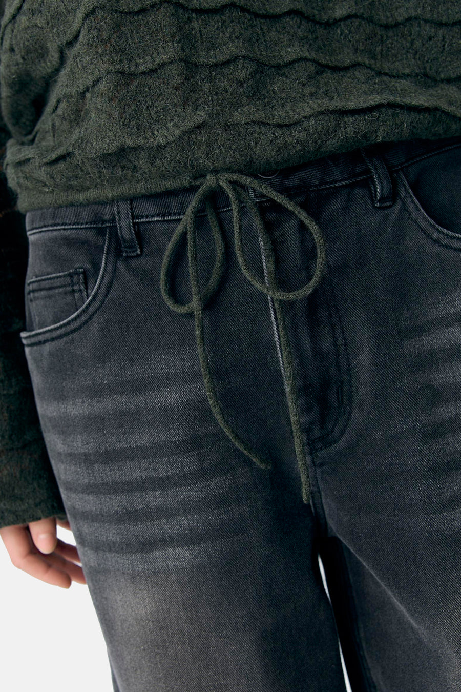 Pull met ronde hals - Kaki - OBJECT - 4