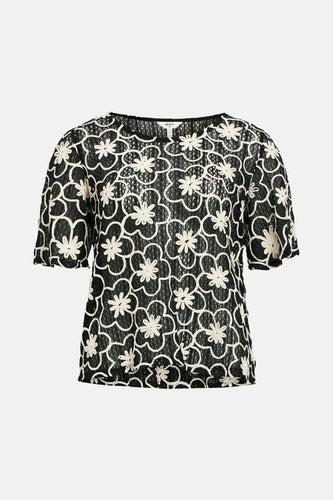 T-shirt met korte mouwen - zwart
