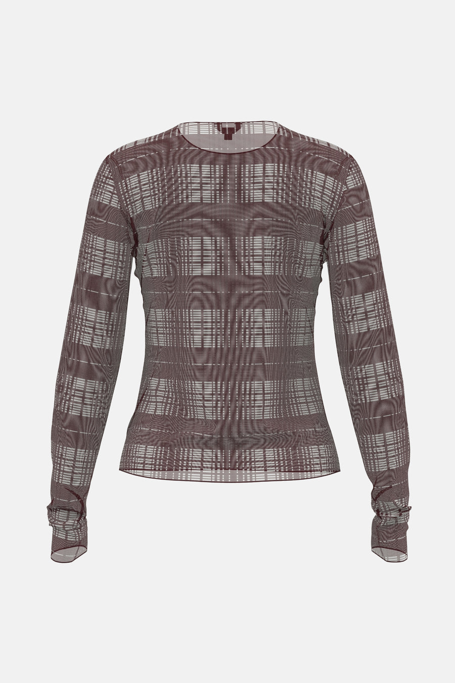 T-shirt met korte mouwen - Bordeaux