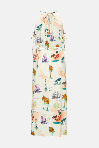 OBJDINAH RE S/L MIDI DRESS 139