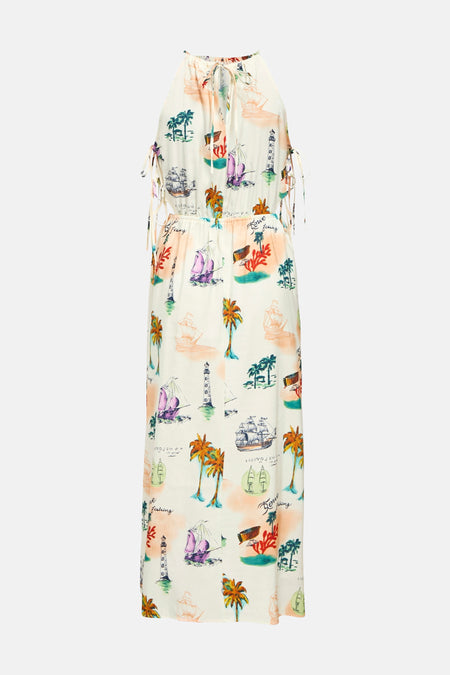 OBJDINAH RE S/L MIDI DRESS 139