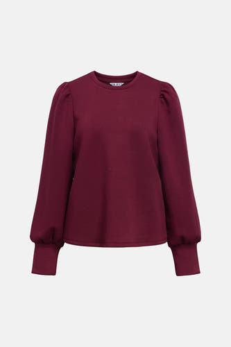 Sweater met ronde hals rood - OBJECT