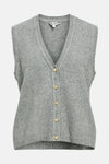 OBJIVONA S/L RE KNIT VEST 140