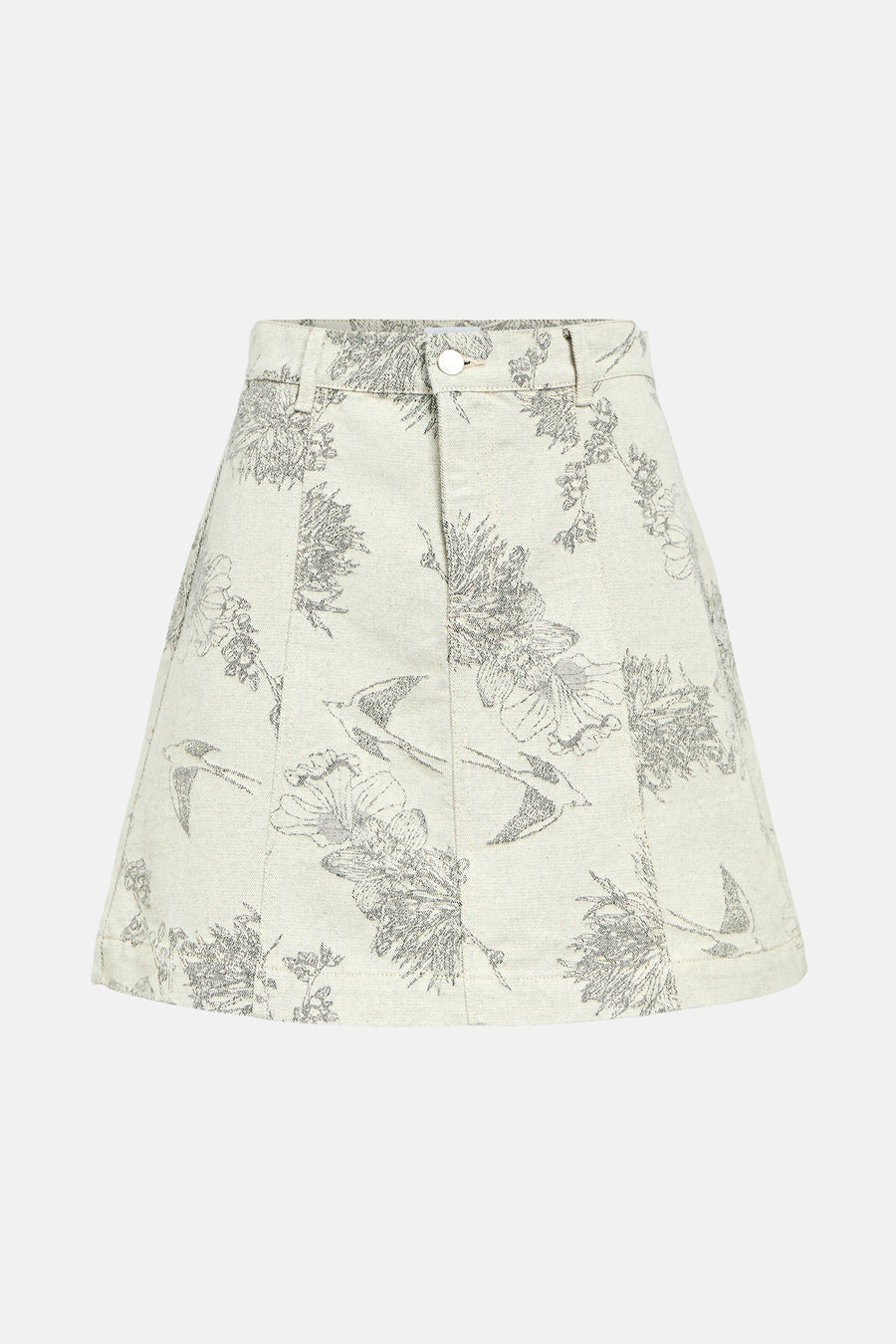 Jupe courte - écru - OBJECT - 6