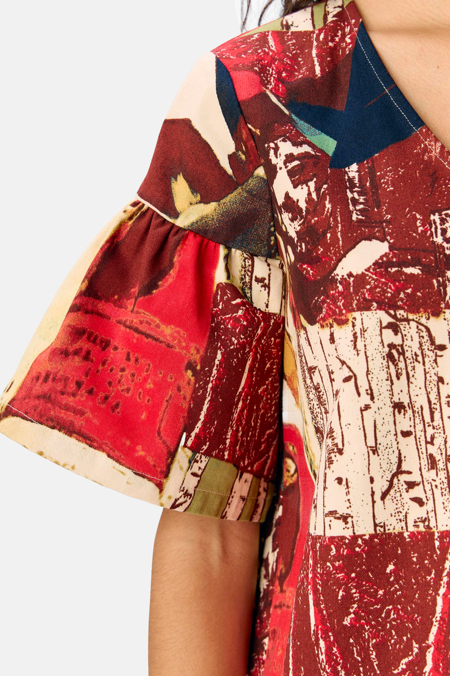 Kleedje met korte mouwen - multicolor - OBJECT