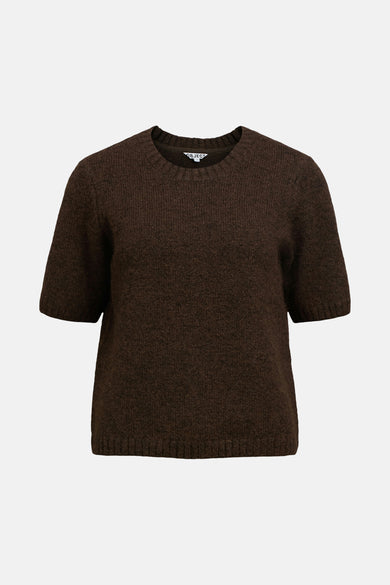 OBJSAGGIA LO S/S KNIT PULLOVER DIV