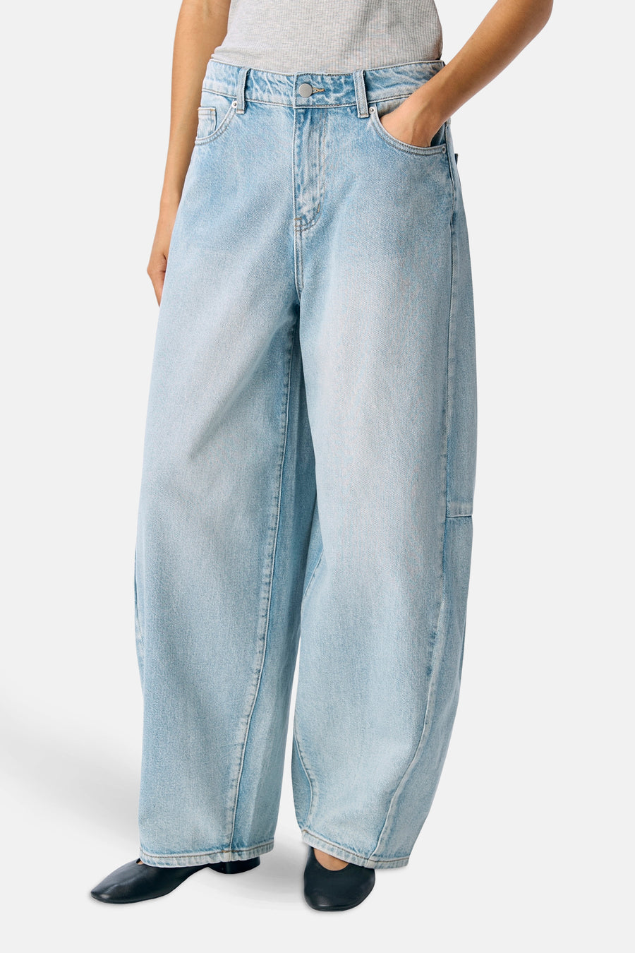 MOJI ELSA - light blue denim - OBJECT - 1