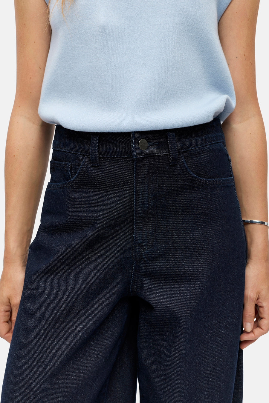 Jeans special fit dark blue denim - OBJECT