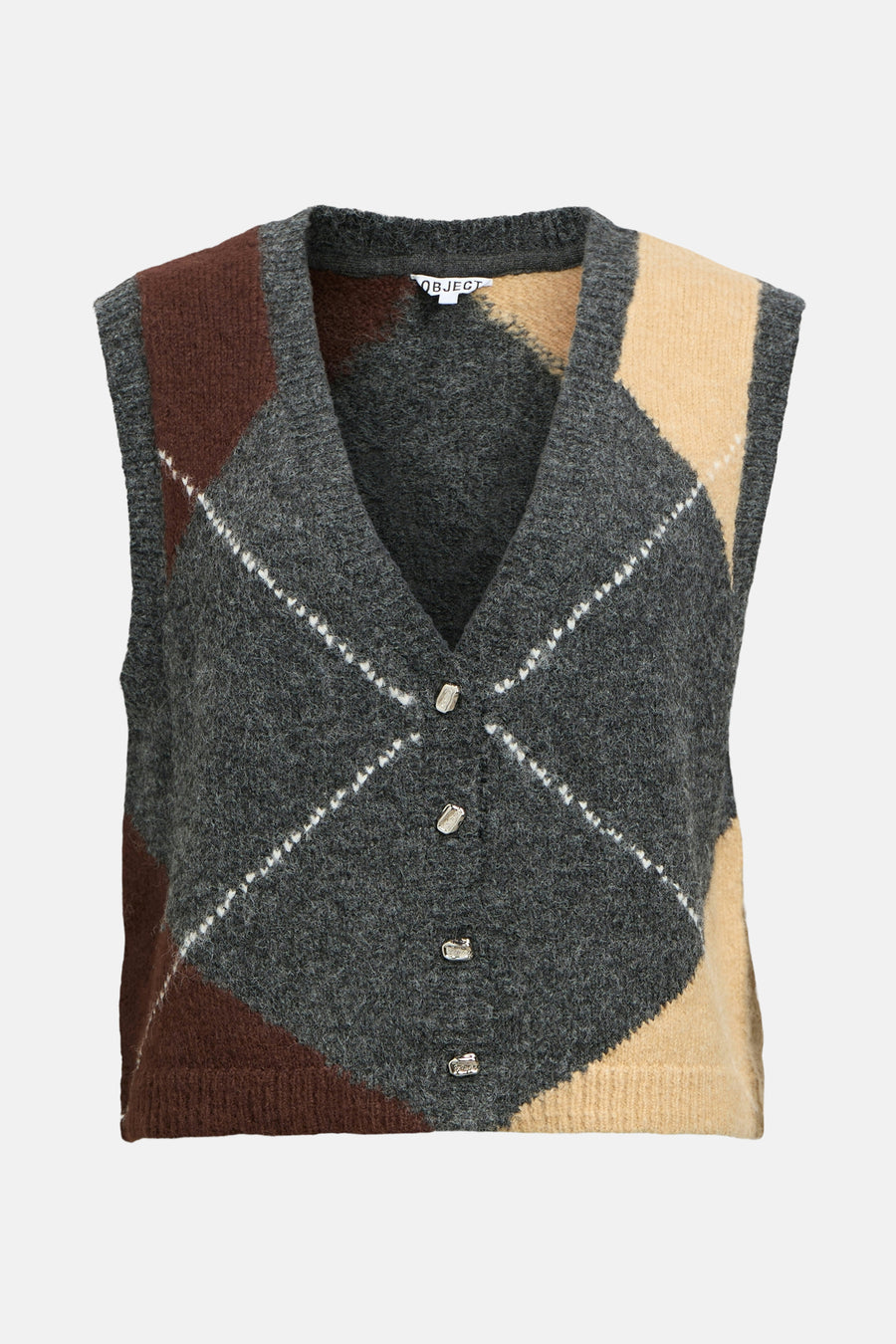 Gilet - grijs - OBJECT