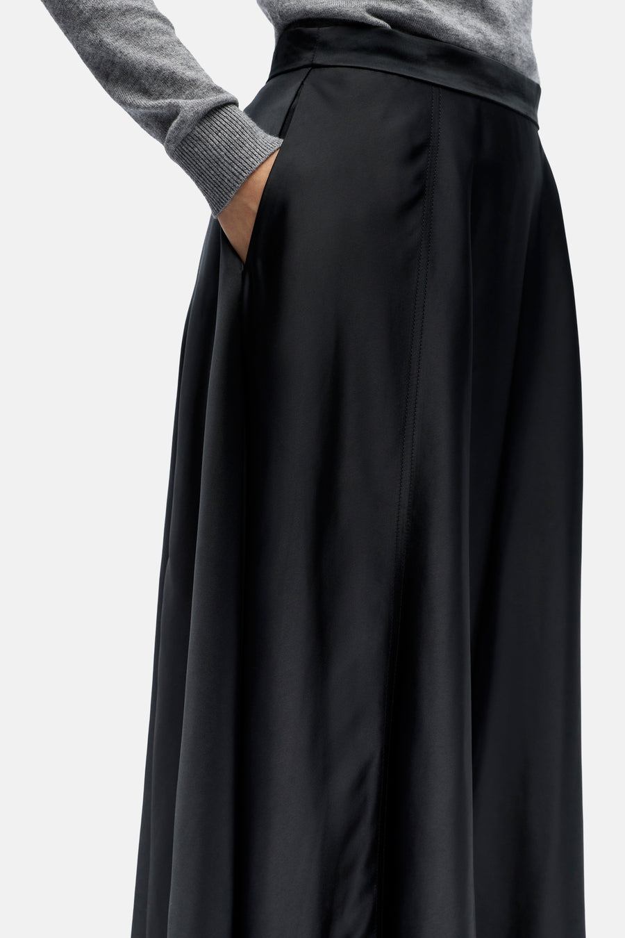 Lange rok - zwart - OBJECT