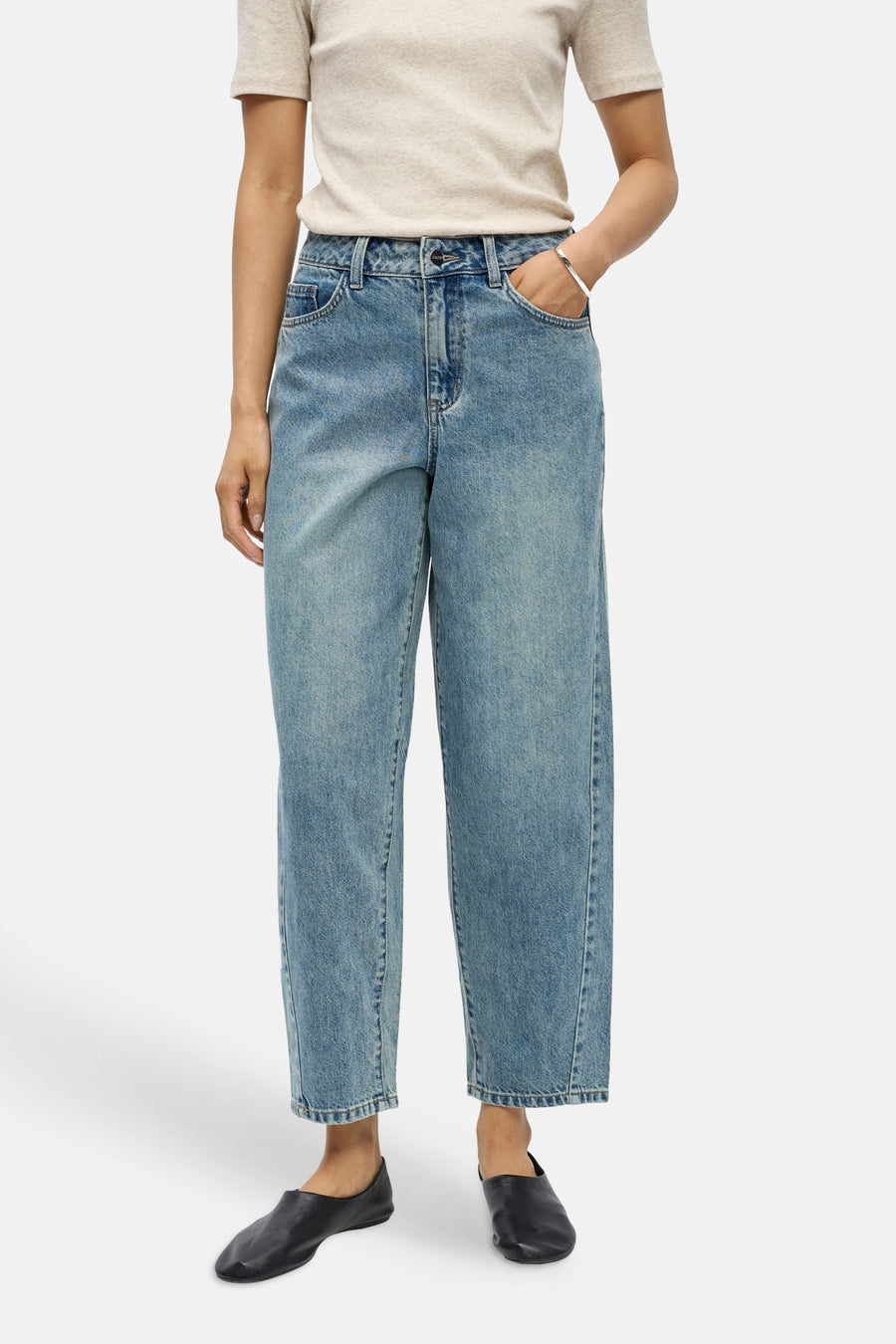Jeans special fit light blue denim - OBJECT