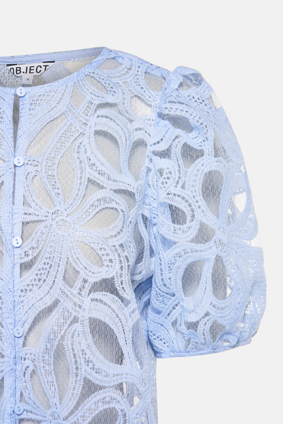 Blouse à manches courtes - bleu - OBJECT