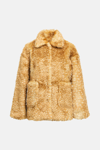 Korte jas bruin - OBJECT - OBJECT