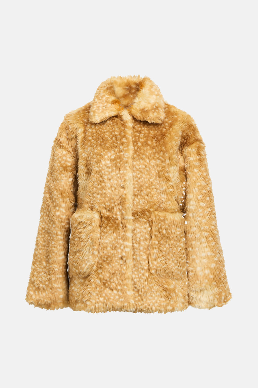 Korte jas bruin - OBJECT - OBJECT