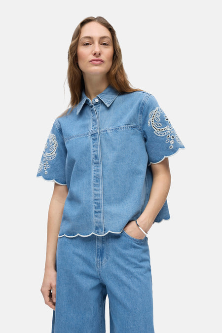 Chemise - light blue denim