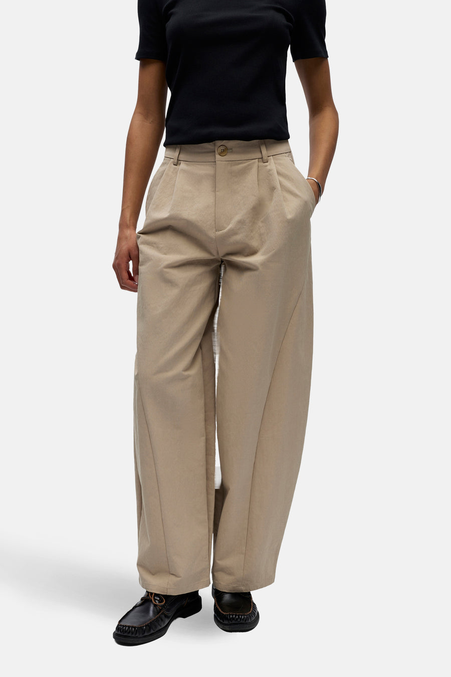 Broek - beige