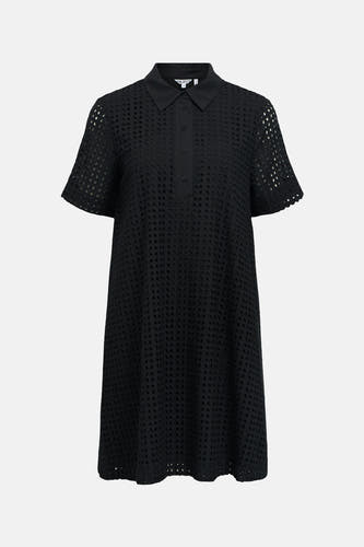 Kleedje met korte mouwen - zwart