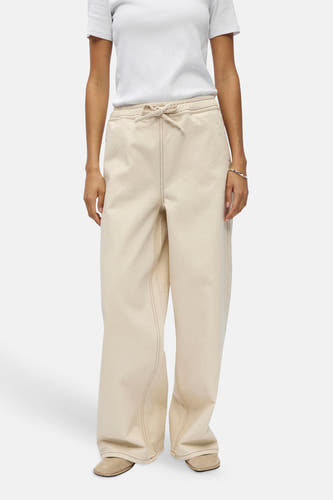 Colored jeans beige - OBJECT