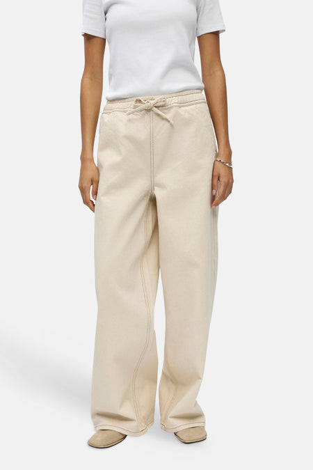 Colored jeans beige - OBJECT