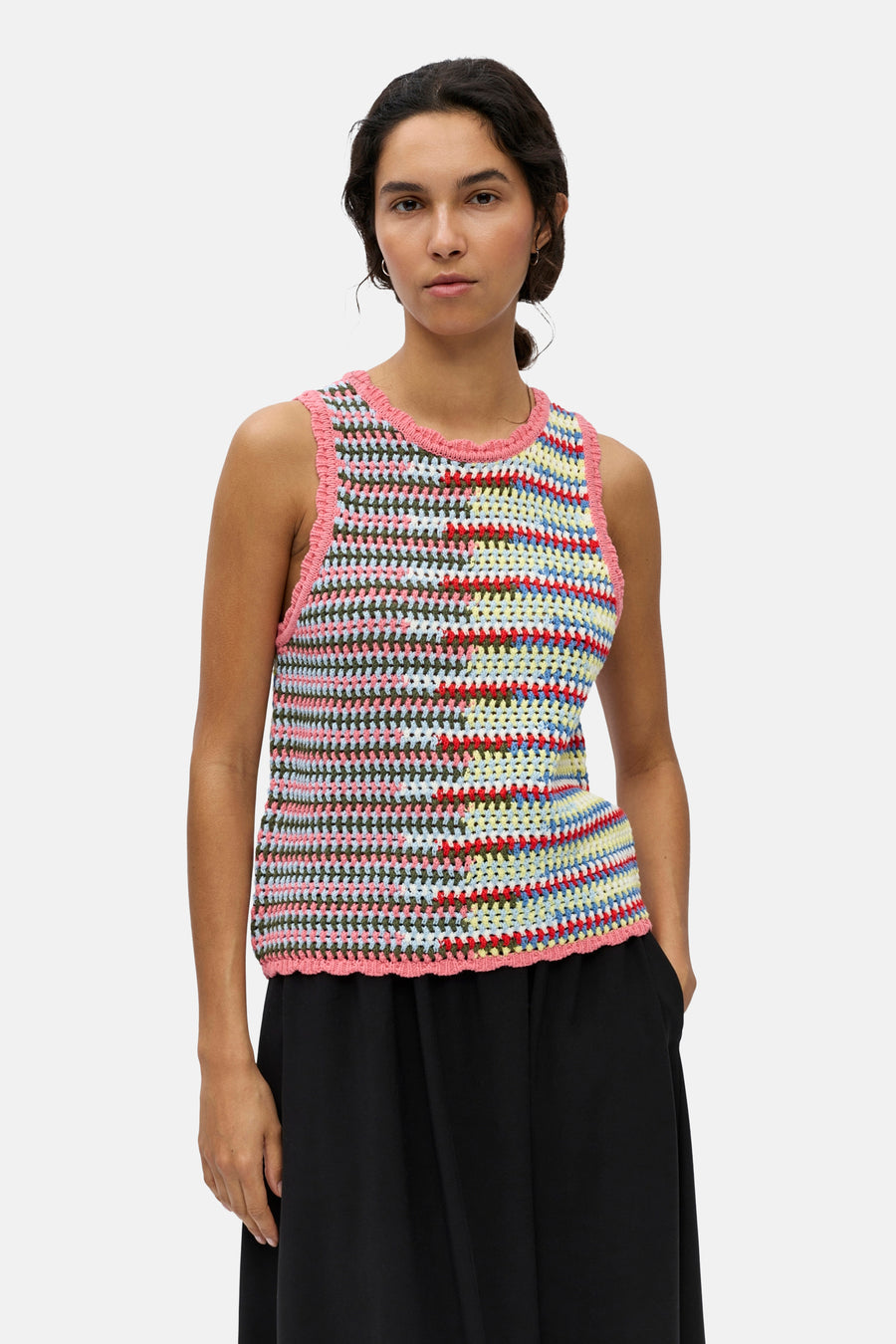 Pull col O rose - OBJECT