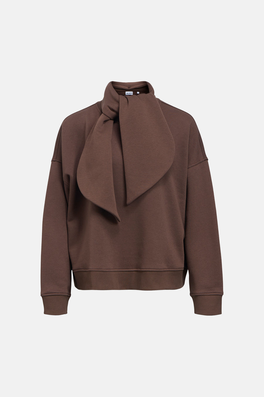 Sweat col O brun - OBJECT