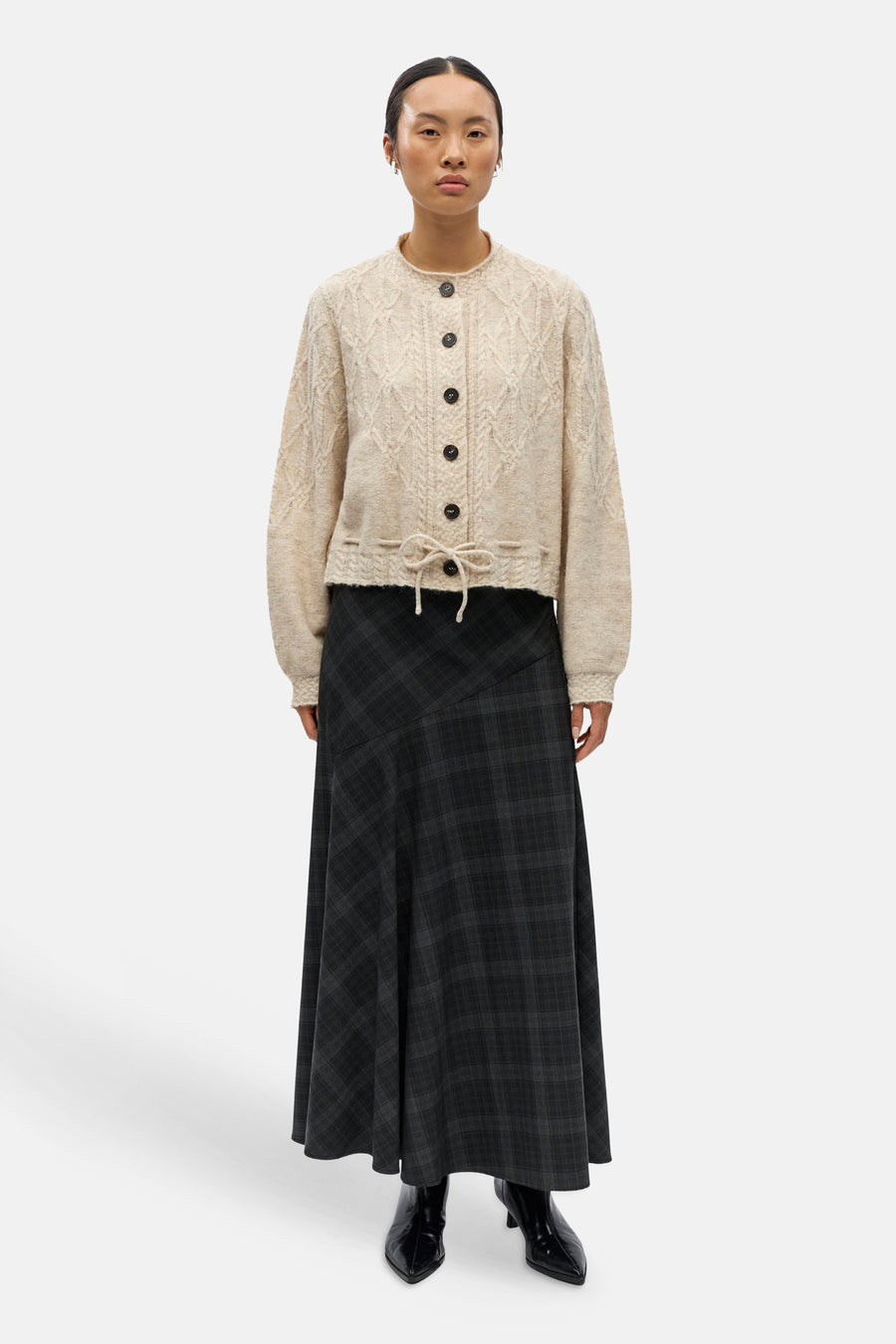 Cardigan beige - OBJECT