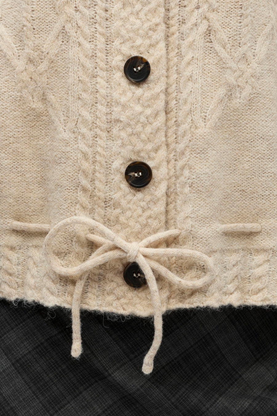 Cardigan beige - OBJECT