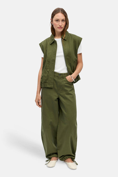 Colored jeans groen - OBJECT