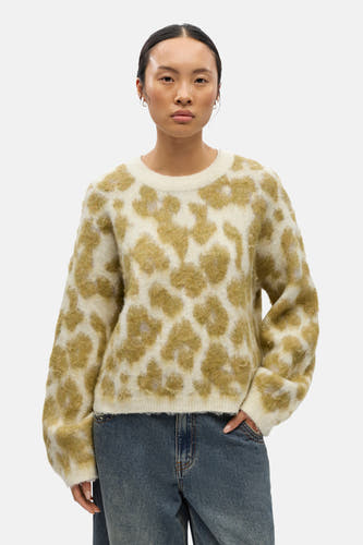 Pull col O multicolore - OBJECT
