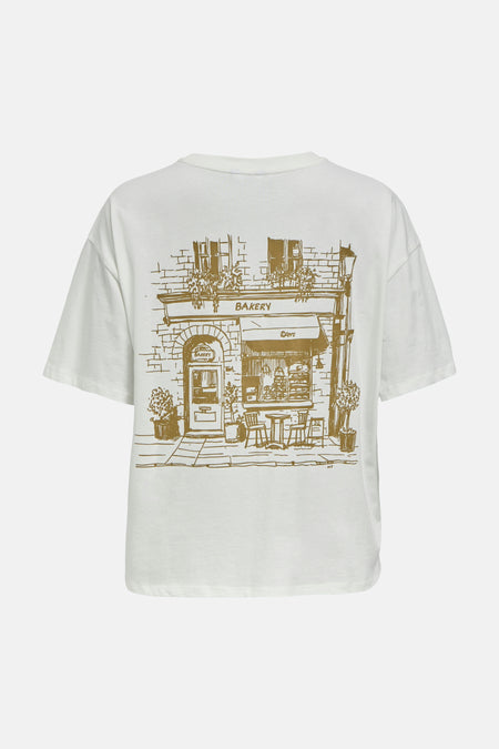 T-shirt met korte mouwen - wit