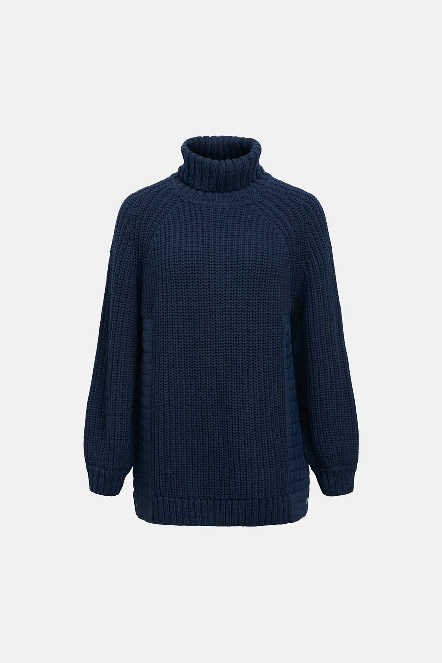 Pull col O bleu - OBJECT