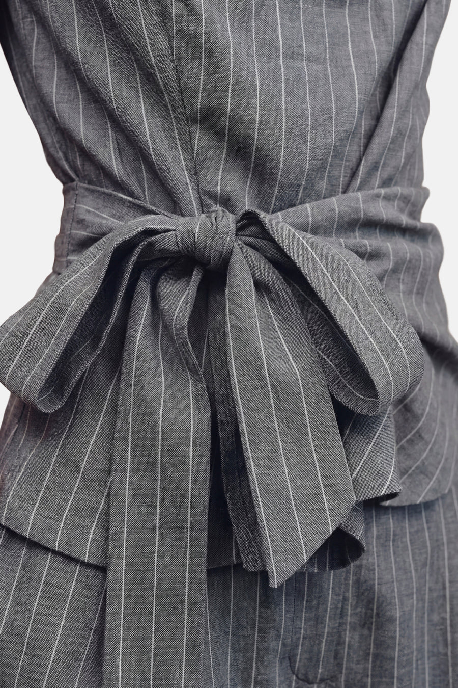 Blouse zonder mouwen - grijs