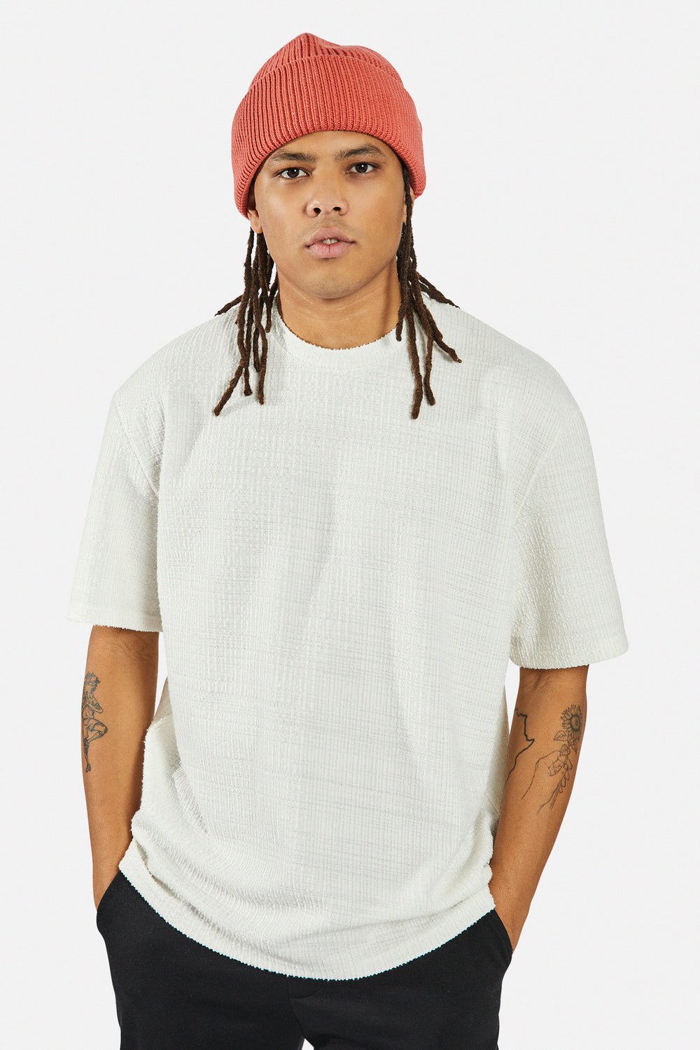 T-shirt (manches courtes) Écru - REDEFINED REBEL