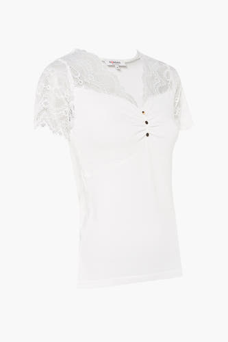 T-shirt - blanc